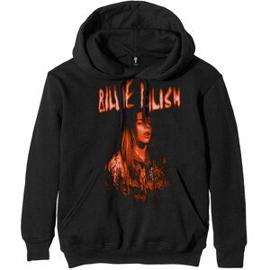 Billie Eilish mikina Spooky Logo Čierna S