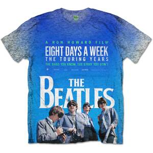 The Beatles tričko 8 Days a Week Movie Poster Šedá XL