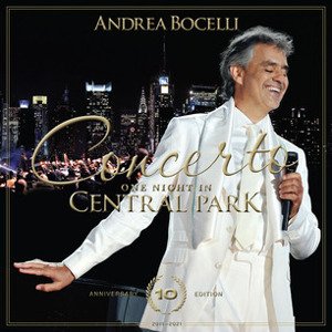 Andrea Bocelli, CONCERTO:ONE NIGHT IN CP, Blu-ray