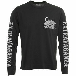 Queen tričko Extravaganza Čierna XXL