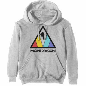 Imagine Dragons mikina Triangle Logo Biela L