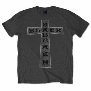 Black Sabbath tričko Cross Šedá S