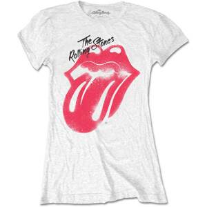 The Rolling Stones tričko Spray Tongue Biela XL