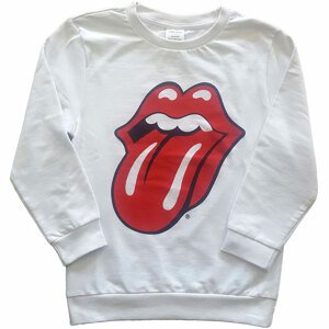 The Rolling Stones mikina Classic Tongue Biela 9-10 rokov