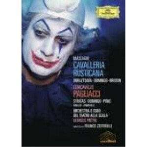 DOMINGO/STRATAS/PRETRE - Mascagni * Leoncavallo: Sedlak kavalir / Komedianti, DVD