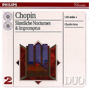 ARRAU CLAUDIO - NOKTURNA/IMPROMPTUS, CD