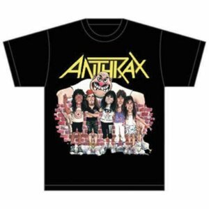 Anthrax tričko Euphoria Group Sketch Čierna S