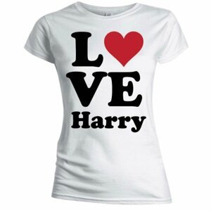 One Direction tričko Love Harry Biela L
