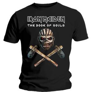 Iron Maiden tričko Axe Colour Čierna L
