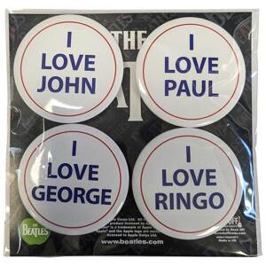 The Beatles I Love 4 Pack Large