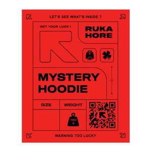 Ruka Hore mikina Mystery Hoodie  XS