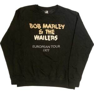 Bob Marley mikina Wailers European Tour '77 Čierna S