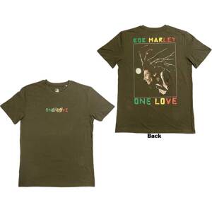Bob Marley tričko One Love Dreads Zelená S