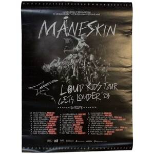 Maneskin Loud Kids European Tour '23
