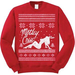 Motley Crue mikina Holiday Červená XL