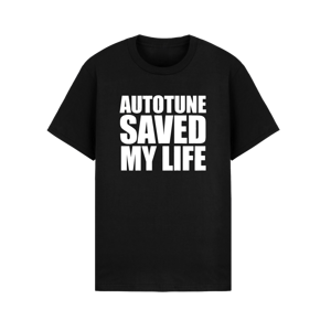 Astralkid22 tričko Autotune Saved My Life T-Shirt Čierna L