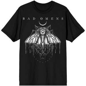 Bad Omens tričko Moth Čierna S