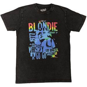 Blondie tričko Whiskey A Go Go Čierna XXL
