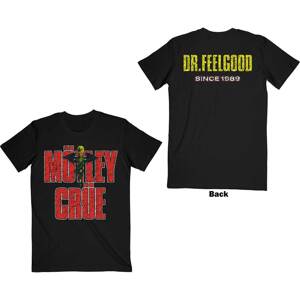 Motley Crue tričko Dr Feelgood Since 1989 Čierna S