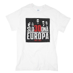 Slobodná Európa tričko 30 rokov Fotka Biela XL