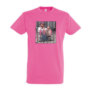 Jeseter tričko Jeseter nie je ryba Ružová 3XL