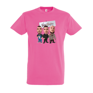 Východ Brothers tričko Východ Brothers Ružová XL