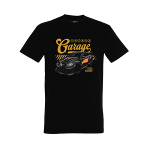 Koza Bobkov tričko Kožená garage Satanwagen Čierna M