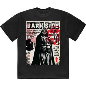Star Wars tričko Learn The Darkside Čierna S