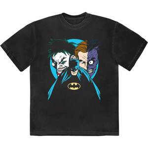 DC Comics tričko Batman Creeping Villains Čierna XXL