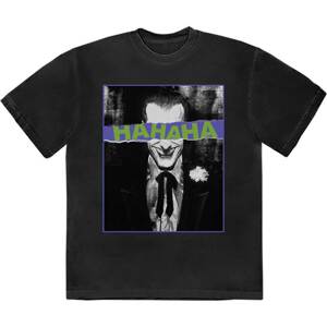 DC Comics tričko Joker Hahaha Eyes Čierna XL