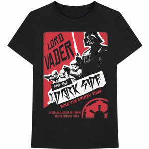 Star Wars tričko Darth Rock Two Čierna XXL