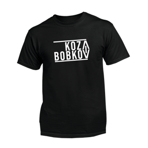 Koza Bobkov tričko Koza Bobkov Čierna 3XL