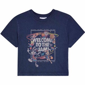 Space Jam tričko Welcome To The Jam Modrá XL