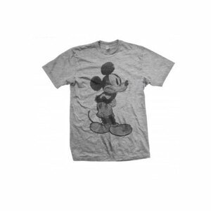 Disney tričko Mickey Mouse Sketch Šedá S