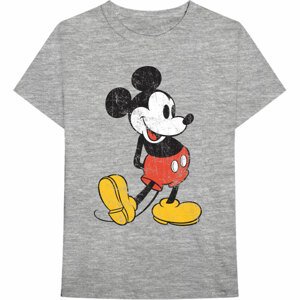 Disney tričko Mickey Mouse Vintage Šedá XXL