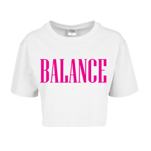 Balance Gym tričko Balance Croptop Biela S