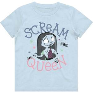 Disney tričko The Nightmare Before Christmas Scream Queen Modrá 11-12 rokov