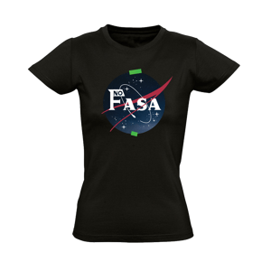 Impertinentná Lejdy tričko FASA Čierna S