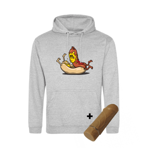 Koza Bobkov mikina Mikina Hotdog + Zapaľovač K*k*t  one_size