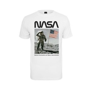 NASA tričko Moon Man Tee Biela L