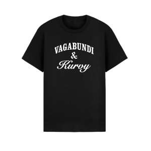 René Rendy tričko Vagabundi & K*rvy Čierna 3XL