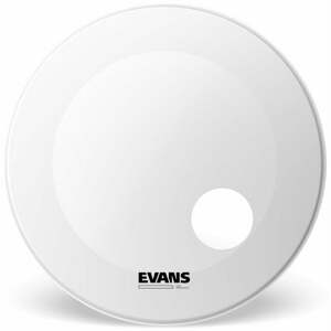 Evans BD20RGCW EQ3 Coated White 20" Biela Rezonančná blana na bubon