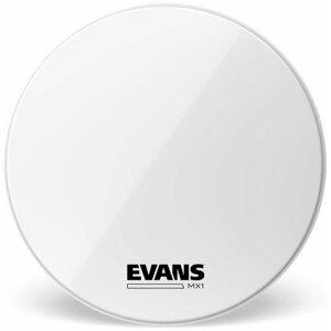 Evans BD16MX1W MX1 Marching Bass White 16" Blana pre pochodové bicie