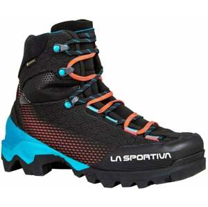 La Sportiva Dámske outdoorové topánky Aequilibrium ST Woman GTX Black/Hibiscus 37,5