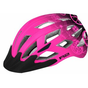 R2 Lumen Junior Helmet Pink/Black S Detská prilba na bicykel