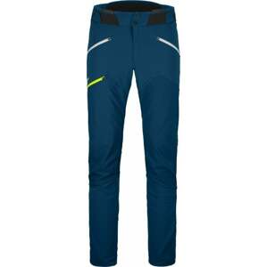 Ortovox Westalpen Softshell Pants M Petrol Blue S Outdoorové nohavice