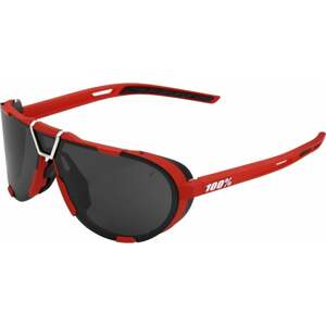100% Westcraft Soft Tact Red/Black Mirror Cyklistické okuliare