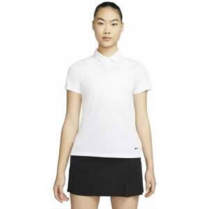 Nike Dri-Fit Victory Womens Golf Polo White/Black S