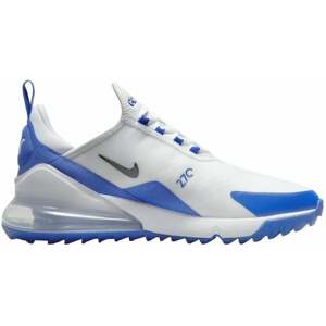 Nike Air Max 270 G Golf Shoes White/Black/Racer Blue/Pure Platinum 45 Pánske golfové topánky