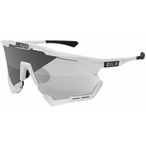 SCICON Aeroshade XL White Gloss/SCNPP Photochromic Silver Cyklistické okuliare